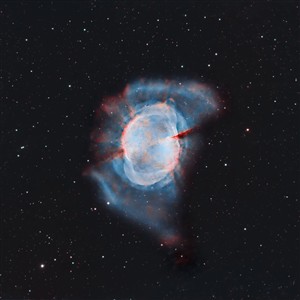 M27 Nebulosa Dumbbell en HOO